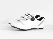 white bontrager circuit road cycling shoe 2022 never used new with box