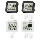 Digital bathroom clock, digital alarm clock, thermometer, hygrometer, dorm room