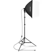 NEEWER 350W Equivalent Softbox Lighting Kit,5700K LED Light Bulb, 24x24" - New
