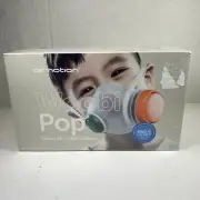 Woobi Pop Mask - AirMotion - PM2.5 - Kids Mask - Rare Discontinued Item! - NEW!