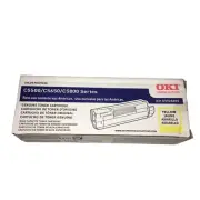 Genuine Oki C5500/C5650/C5800 Series Toner Cartridge Yellow P/n 43324401