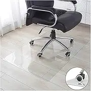 Wooden Floor Chair Mat, Clear Floor Protector, Kitchen Home Office Chair Mat Non Slip Protector Mat Clear Desk for Wooden Floor Carpet Protecti(70 * 120CM)
