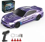 Generic RC Electric Mini Racing Drift Car Model, 1:43 Scale 2.4G Full Scale Linkage Light Set Max Speed 15km/h Indoor Mini RC Car Hobbyist Gift