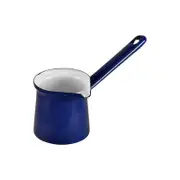 Urban Style 125ml Enamelware Turkish 3 Coffee Pot Chai Latte Warmer w/Handle BLU