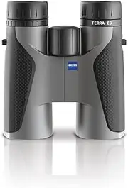 ZEISS Terra ED Pocket Binoculars Compact, Waterproof, and Fast Focusing with Coated Glass for Optimal Clarity in All Weather Conditions for Bird Watching, Hunting, Sightseeing