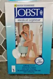 JOBST 119417 ULTRASHEER 15-20 MMHG KNEE HIGH STOCKINGS-NAVY BLUE SMALL