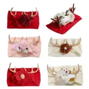 Elastic Flower Headband Turban Headband Headwrap Hair Accessories Photo Props