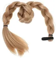 CLISPEED Braided Ponytail Hair Extensions with Hair Tie Soft Synthetic Braid Hairpiece for Women Styling Accessory for Effortless Everyday Looks