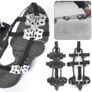 Snow Claws Crampons Shoes Spikes 24 Teeth Ice Gripper Anti-Slip Shoes Grips