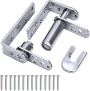 Thickness 304 Stainless Steel Self Closing Cafe Swinging Saloon Door Hinges Hardware Gravity Hinges
