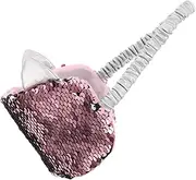 Healeved Soft Glitter Sequin Sleep Mask for Women Eye Cover for Travel Nap and Relaxation Excellent Light Blocking and Comfortable