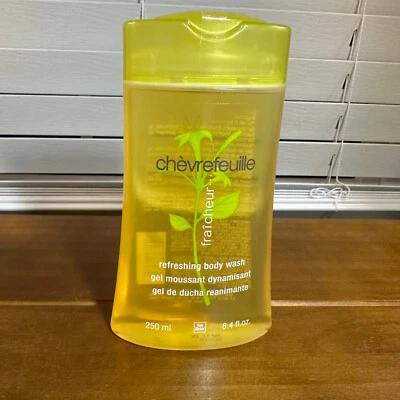 New Yves Rocher Fraicheur Chevrefeuille Honeysuckle Refreshing Body Wash 8.4 oz