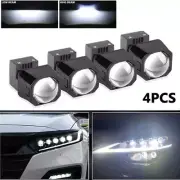 4x Mini 1.5" Bi LED Projector Lens 6000K Hi-Lo Beam Universal Headlight Retrofit