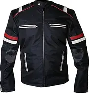 [LP-FACON] Mens Summer Motorcycle Jacket | Cafe Racer Bike Riding Lightweight Jacket | Vintage Retro Jacket