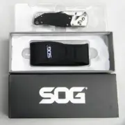 SOG Seki, Japan S95-N TOMCAT 3.0 knife VG-10 blade, orig sheath; scarce NIB