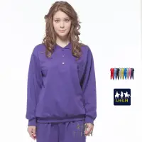 在飛比找蝦皮購物優惠-深紫色 宮廟服 休閒服套裝 居家服 運動服 長袖 Polo衫