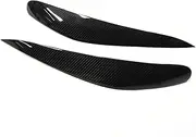mknvu Headlight Eyebrow Trim,Fit For, 7 Series F01 F02 F03 F04 730i 740i 750i 2008-15 Carbon Fiber Head Light Lamp Brow Headlamp Eyelid Headlight Eyebrow Strips