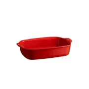 Emile Henry Rectangular Oven Dish (Burgundy) - 30 x 19cm | 1.55 Litres