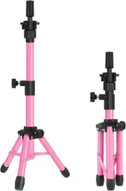 25 Inch Mannequin Head Stand Tripod for Mannequin Head Wig Stand Tripod Wig H...