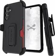 Ghostek Samsung Galaxy A54 Iron Armor Rugged Case Holster With Kickstand Black