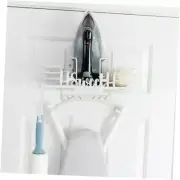 13.5" x 6" x 17.5" Farmhouse Ironing Board Hanger Wall Mount or Over the White