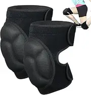 Compression Sleeve for Knee | Thick EVA Protective Sports Compression Sleeves Guard Knee Brace | Support Bandage Kneepads, Breathable Anti-slip Foot Protector for Men and Women