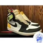 NIKE AIR JORDAN 1 RETRO HIGH OG 螢光黑白 555088-118