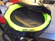 New in Zipper Vinyl Bag Set of Yellow Octagonal Training Agility Speed Rings