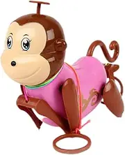 Interactive and Fun Rope-Pulling Monkey, Preschool Learning Pull Toy, Early Childhood Play Toy, Lightweight Wear Resistant Design, 5.91x2.56x3.74 Inches, for Daily Use
