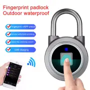 Waterproof Fingerprint Padlock Smart APP Unlocking Anti-theft Fingerprint Lock