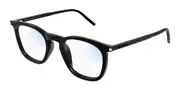Saint Laurent SL 623 Asian Fit 006 Men's Glasses Black Size 49 - Private Health Rebate - Blue Light Block Available