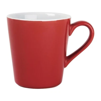 Olympia Cafe Flat White Cup Red 170ml Box of 12 Servingware