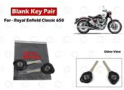 Blank Key Pair For "Royal Enfield Classic 650"