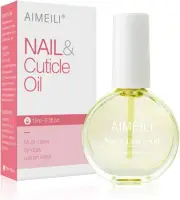 AIMEILI Nail & Cuticle Oil, 15ml | Natural Nail Moisturizer for Cuticle Skin Car
