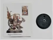 Warhammer AoS Kharadron Overlords Arkanaut Hero Dagnai Holdenstock NEW on SPRUE