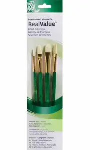 Princeton Brush Set 9118 4-Pc Lh Natrl Bristl