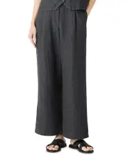 Eileen Fisher Petites Wide Pleated Pants