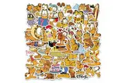 50pcs Garfield Cat Vinyl Decal Bomb Stickers Waterproof Laptop Skateboard