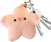 [Generic] Cute Plush Keychain | Animal Car Key Chain Accessory - Plushies Figures Cute Keychains With Squeaky Sound For Girls Boys Women Kids