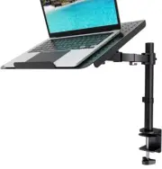 One Laptop Tray Desktop Mount Black - WALI M00LP-W
