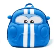 Supercute Kids Backpack, Toddler Travel School B 3-8 YR Old Boys Blue Hard Shell