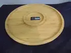 New Wilmax Bamboo 2 Section Platter WL 771049/A 14"/35.cm
