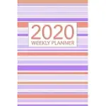 2020 WEEKLY PLANNER: CALENDAR SCHEDULE ORGANIZER APPOINTMENT JOURNAL NOTEBOOK AND ACTION ITEMS