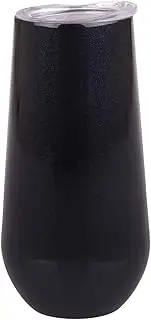 [Oasis] Stainless Steel Double Wall Insulated Champagne Flute 180Ml - Midnight