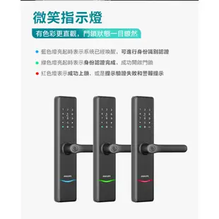 Philips 飛利浦 智能鎖 EASYKEY 7300 把手式智能門鎖 電子鎖 含基本安裝