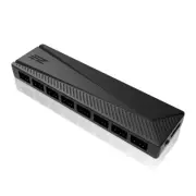 EZDIY-FAB ARGB PWM Fan Hub for PC Case Fan, 8 PWM Ports+8 ARGB Ports, 12V RGB/ 5