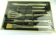 Bellalago Grill Accessories Kit, 5-PCS Griddle Barbecue Tools Set, Outdoor BBQ