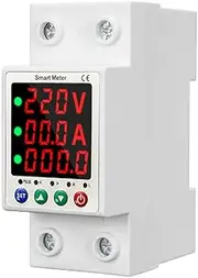 xinyee Automatic Reclosure Protector Intelligent Metering Breaker LCD Display Reclosing Switch Overload Overvoltage Undervoltage Current Limiting Protections Circuit Breaker