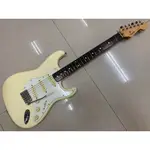 JHS（（金和勝 樂器））刷卡分12期0利率 日廠 FENDER 白色 STRATOCASTER 電吉他