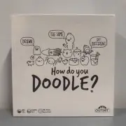 NEW How Do You Doodle? Outset Board Game Ages 12+ Players 3-7 New Sealed